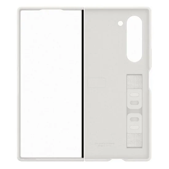 Cover Samsung Z Fold 6 With Grip Case - White